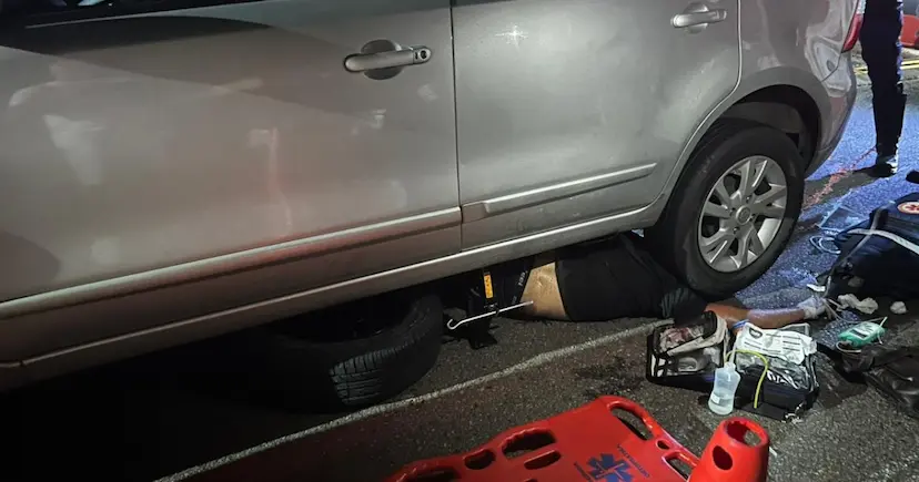  Acidente de patins na Ladeira da Barra quase acaba em tragédia nesta sexta em Salvador