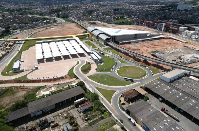  Mobilidade urbana é fortalecida com a entrega da Estação Águas Claras do Metrô Salvador-Lauro de Freitas