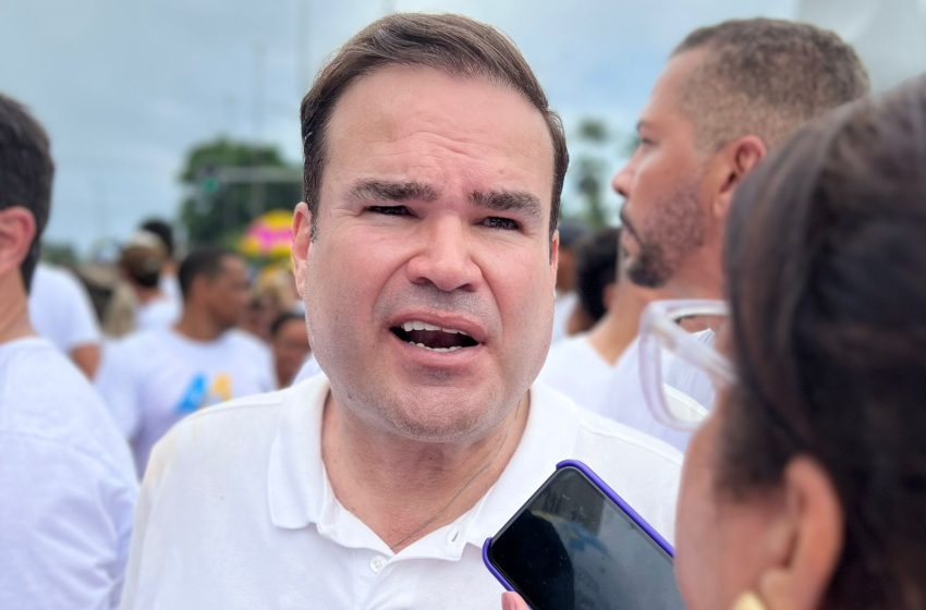  ‘Acredito na reeleição do prefeito Bruno Reis’, diz Cacá Leão na Lavagem do Bonfim