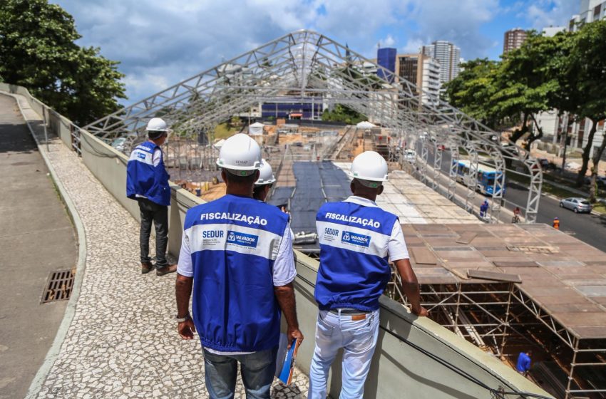  Sedur intensifica fiscalização das montagens de camarotes e estruturas no Carnaval 2024 nesta terça (16)