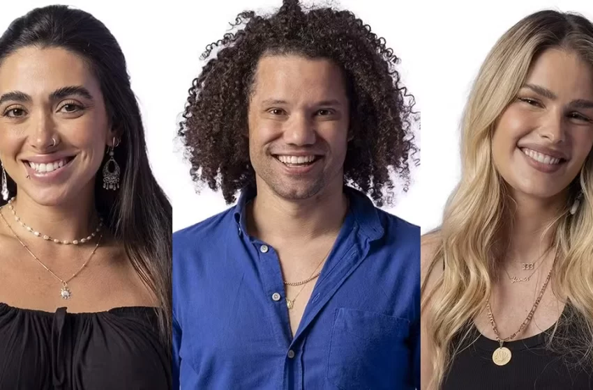  BBB 24: Giovanna, Maycon e Yasmin Brunet disputam primeiro paredão