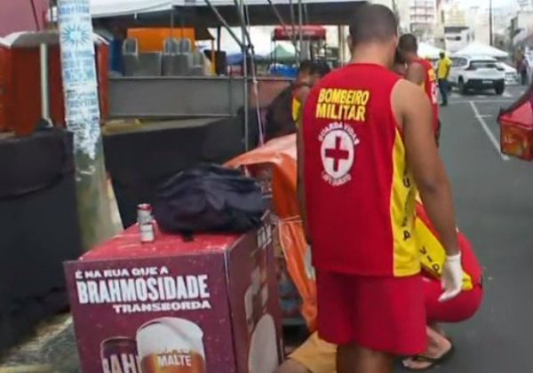  Homem é agredido após briga no Circuito do Carnaval nesta quinta (08)