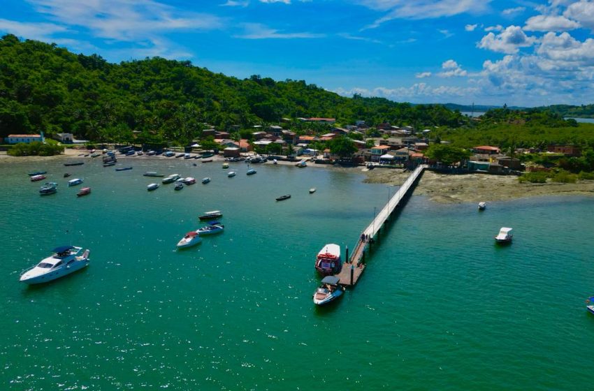  Prefeitura entrega novo píer, contenções de encosta, praças e quadra de futebol em Ilha de Maré