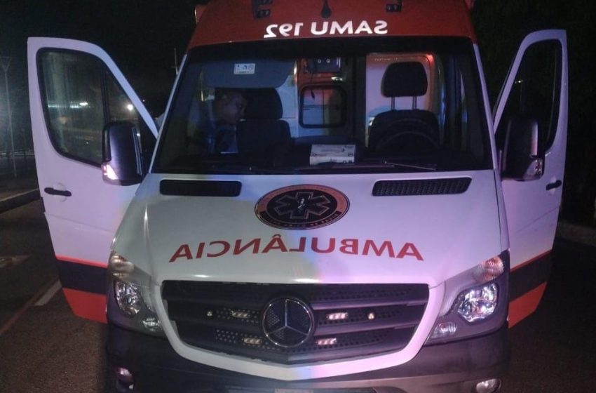  Ambulância do Samu é recuperada na Avenida Paralela pela PM