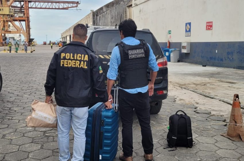  Operação da Polícia Federal apreende 47 kg de cocaína em Porto de Ilhéus