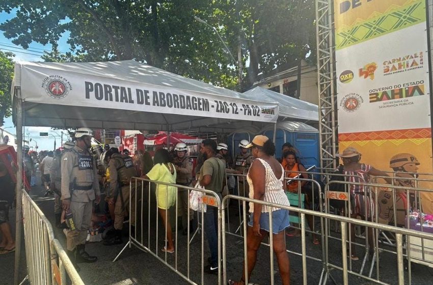  Portais da PM recolhem 437 objetos proibidos no Fuzuê