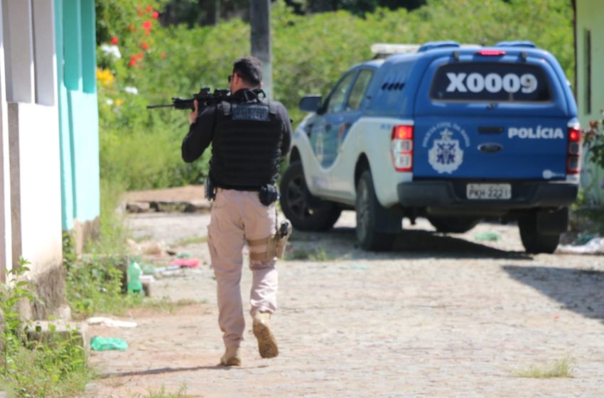  Operação integrada combate facção que expulsou moradores em Maragogipe