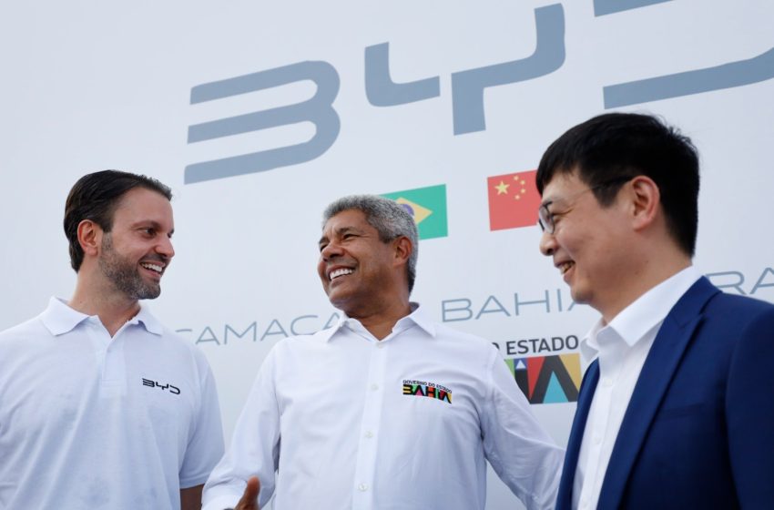  Com novo marco histórico, BYD inicia obras de complexo fabril que deve gerar 10 mil empregos na Bahia