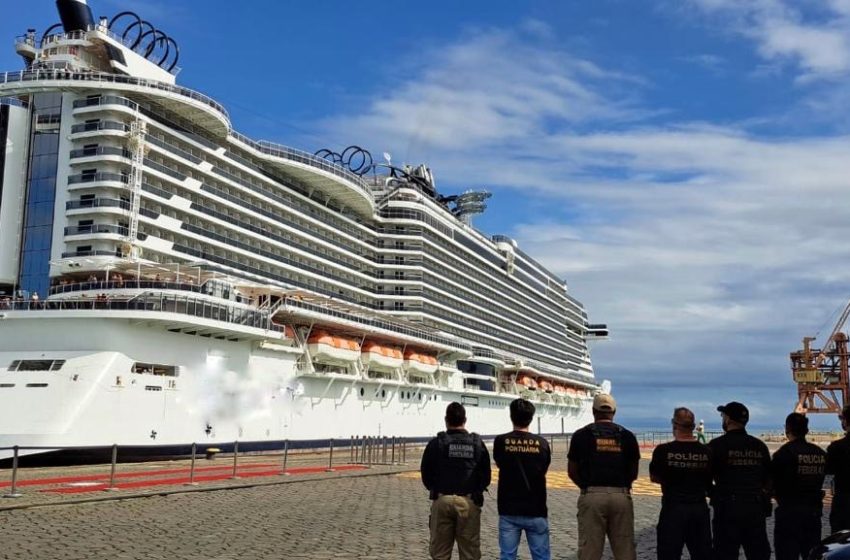  Polícia interrompe transporte de cocaína em navio cruzeiro que iria para Barcelona