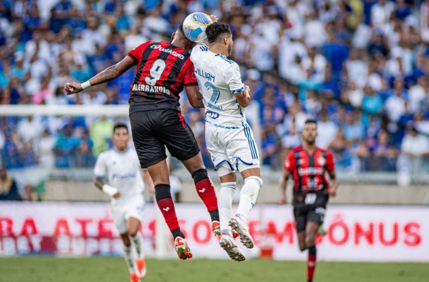  Vitória perde para Cruzeiro e segue sem vencer no Campeonato Brasileiro