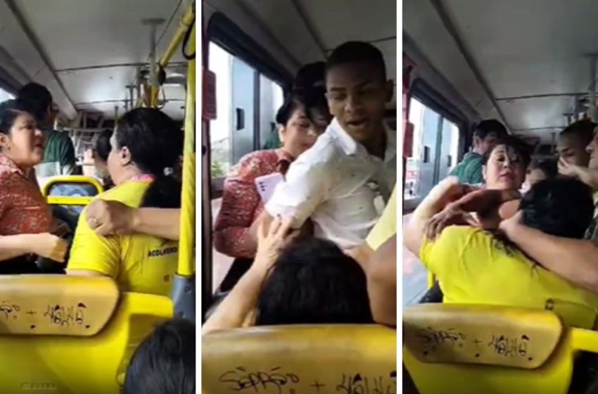  Mãe de crianças autistas é agredida por passageira em ônibus de Salvador; veja vídeo