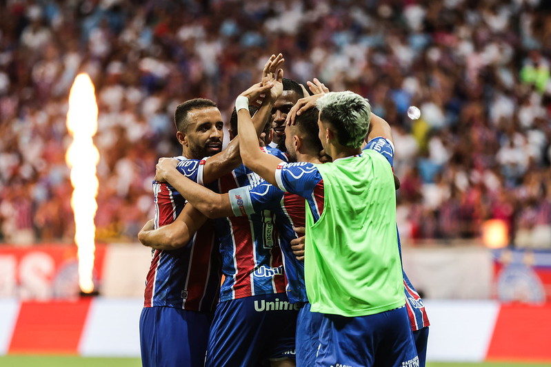  Com gol de Thaciano, Bahia vence o Criciúma na Copa do Brasil