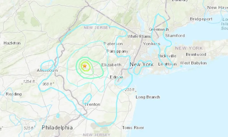  Terremoto de magnitude 4,8 atinge Nova York