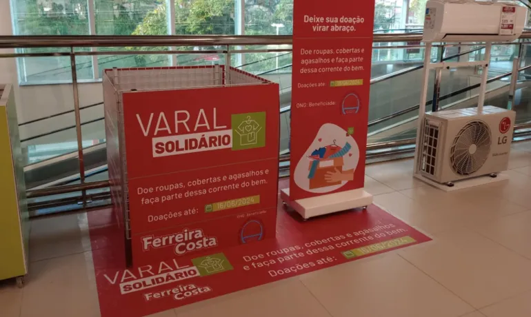  Ferreira Costa inicia campanha do “Varal Solidário”