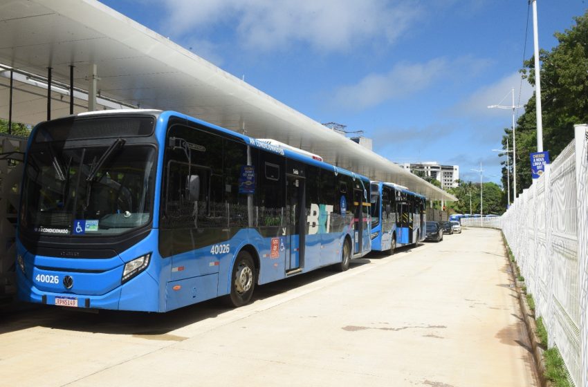  Salvador recebe 32 novos ônibus para compor frota da cidade