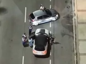  Com drone, Lei Seca no RJ flagra motorista que cobra para ajudar burlar blitz