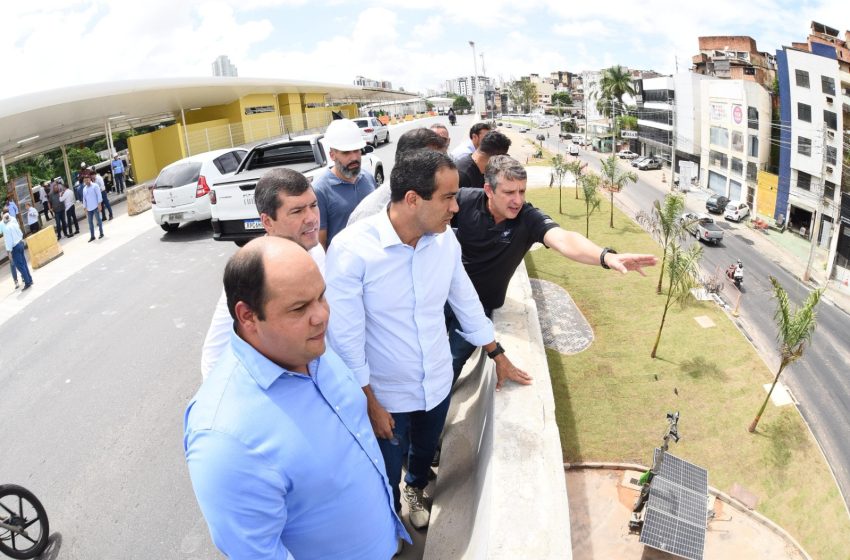  Bruno Reis realiza vistoria final das obras do segundo trecho do BRT