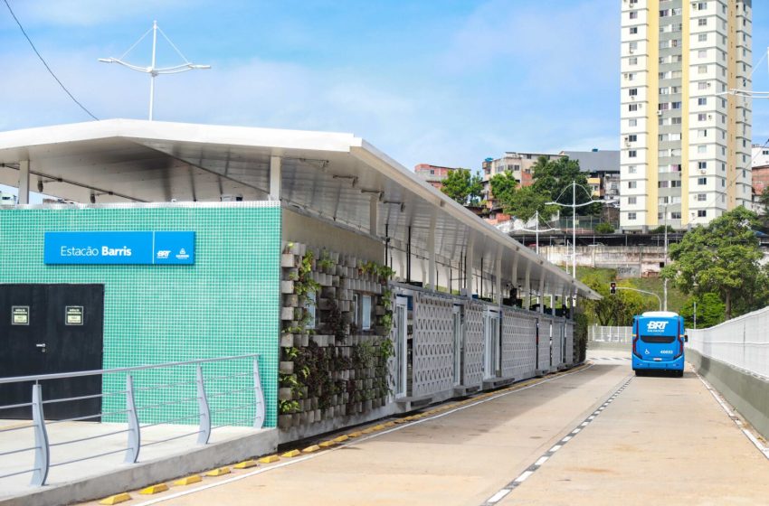  Estação BRT Barris entra em operação neste sábado (11)