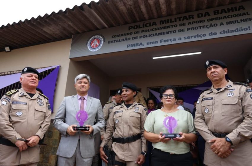  Batalhão de Policiamento de Proteção à Mulher ganha nova sede em Lauro de Freitas