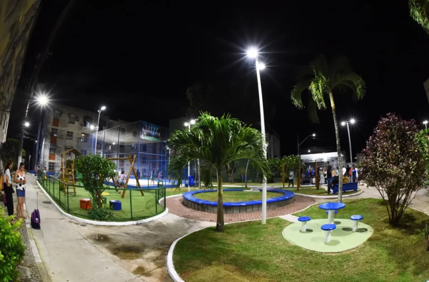  Prefeitura inaugura praça no Engenho Velho de Brotas