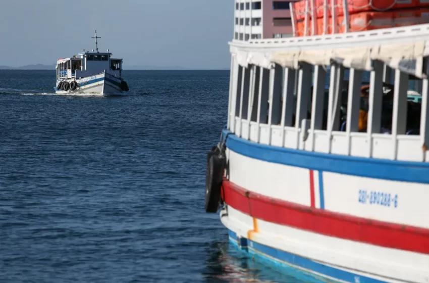  Por contra do mau tempo, travessia Salvador – Mar Grande continua suspensa