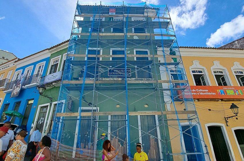  Conder recupera fachadas no Centro Histórico de Salvador