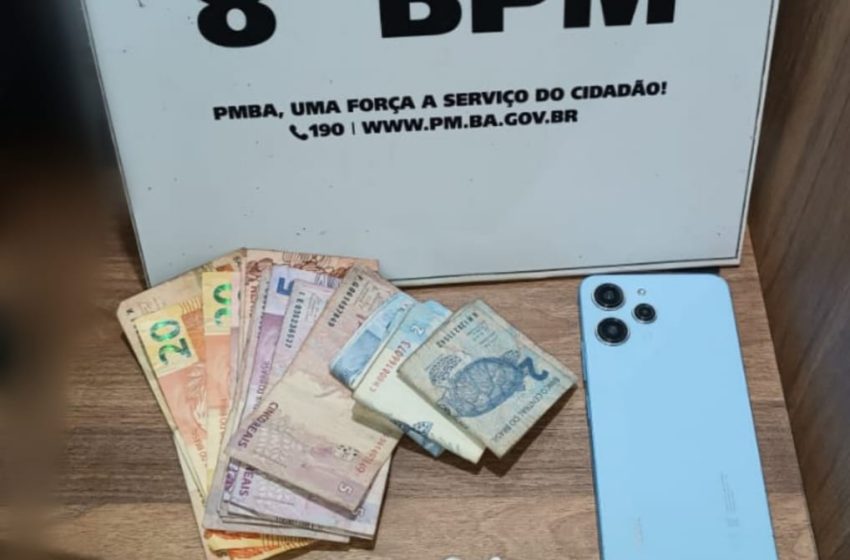  Polícia Militar apreende drogas em Porto Seguro