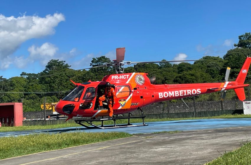  Corpo de Bombeiros resgata homem vítima de AVC na Ilha de Itaparica