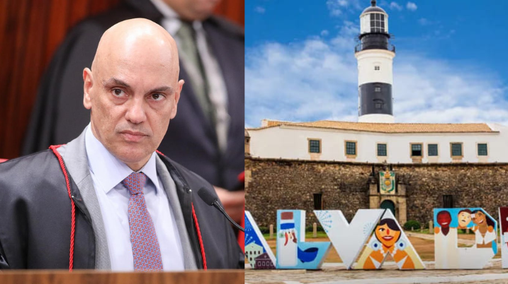  Ministro Alexandre de Moraes manda prender idoso, em Salvador