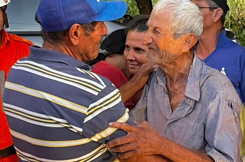  Bombeiros resgatam idoso que estava desaparecido em Cotegipe