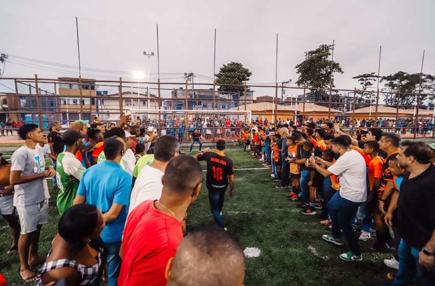  Prefeitura inaugura Arena Planeta, complexo em São Cristóvão com campo, quadra de areia, pista de skate e outros espaços