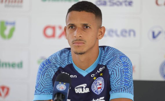  Luciano Juba elogia torcida do Bahia e fala sobre maratona de jogos: “Dou meu máximo”