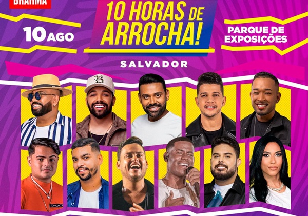  Festival 10 Horas de Arrocha anuncia novas atrações; Confira grade completa