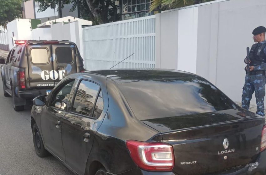  Guarda recupera veículo roubado de motorista de aplicativo em Salvador