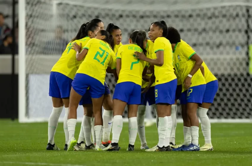  Seleção Feminina sobe e ocupa 9º lugar no ranking da FIFA