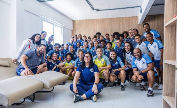  CT do Bahia inaugura nova ala dedicada a equipe feminina 