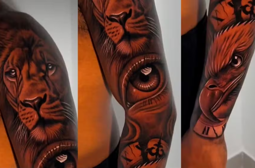  Tatuador de Davi Brito compartilha vídeo das novas tatuagens do ex-BBB