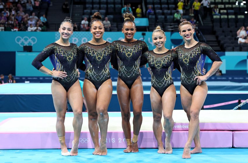  Equipe feminina de ginástica artística garante vagas em sete finais nos Jogos Olímpicos