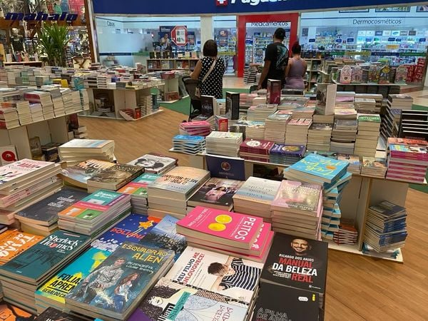  Salvador Norte Shopping tem feira de livros com preço fixo de R$ 15