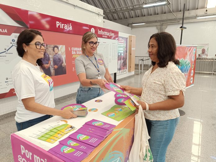  Vítimas de importunação e assédio sexual são acolhidas em estação de Metrô em Salvador 