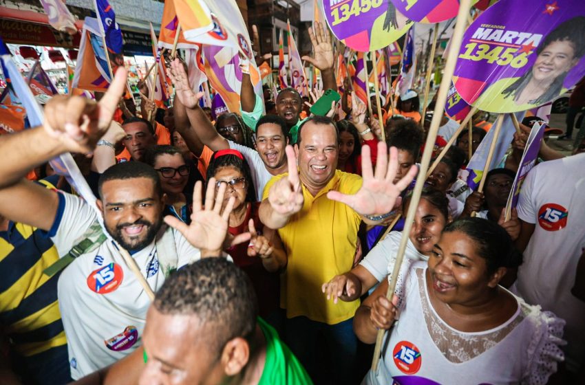  Geraldo garante ampliação e recuperação de áreas verdes em Salvador durante caminhada no Imbuí