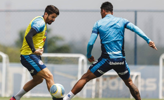  Bahia intensifica preparação para duelo contra o Botafogo no domingo (25)