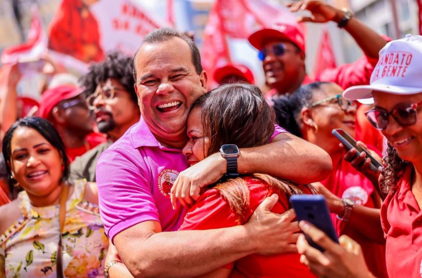  Geraldo destaca Plano Salvador sem Fome durante agendas com candidatos à Câmara Municipal, neste sábado