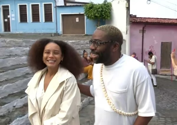  Taís Araújo e Lázaro Ramos participam da Festa de Nossa Senhora da Boa Morte, em Cachoeira