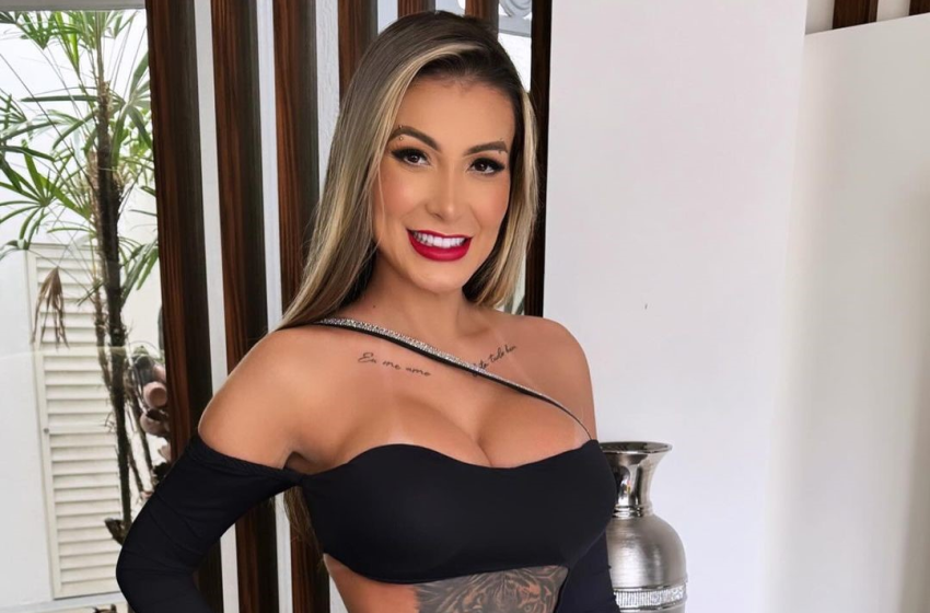  Andressa Urach posta vídeo se despedindo da pornografia