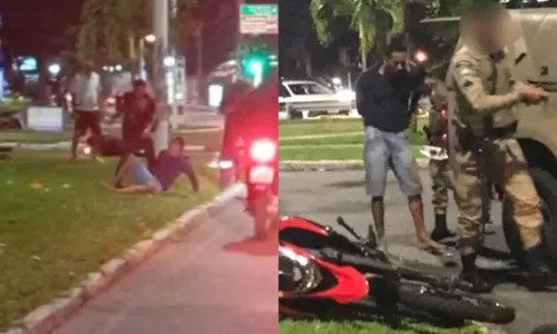  Motociclista roubado persegue assaltantes e consegue prender um deles