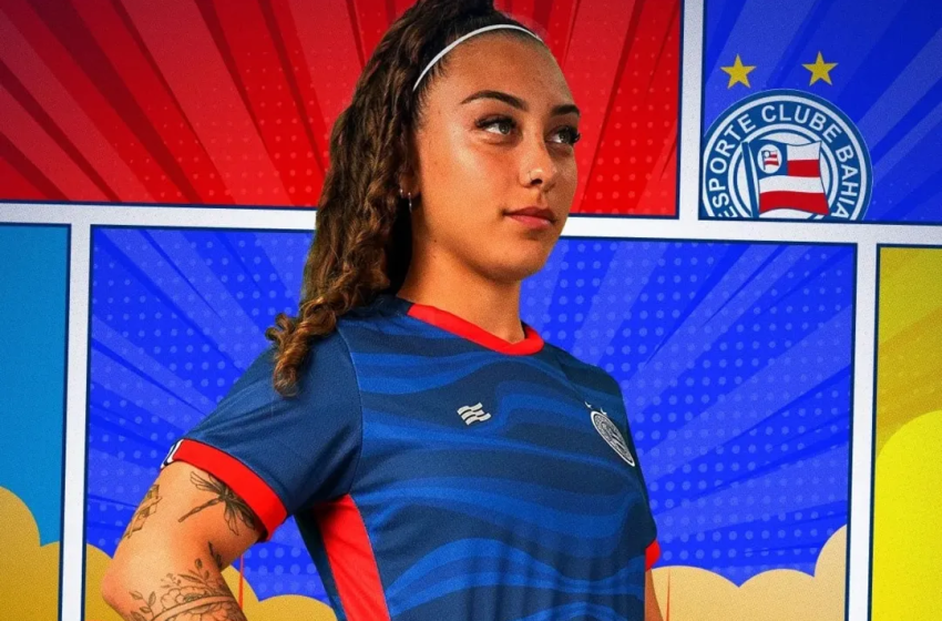  Bahia lança terceira camisa para a temporada 2024