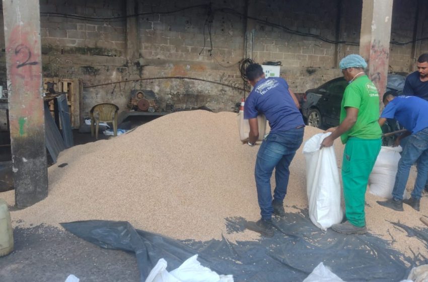  PM prende três homens com carga de feijão roubada, em Valéria