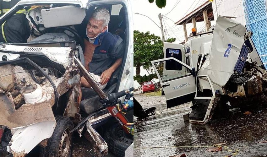  Vereador Paulinho de Manguinhos sofre grave acidente em Vera Cruz; veja vídeo