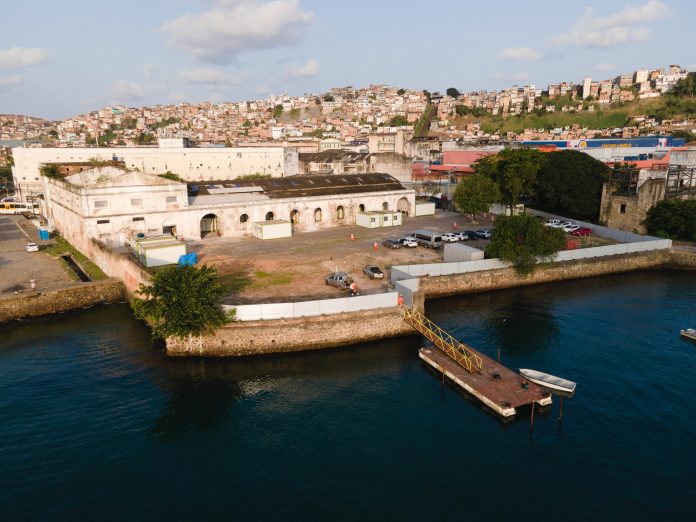  Canteiro de apoio à sondagem da Ponte Salvador-Itaparica entra em funcionamento